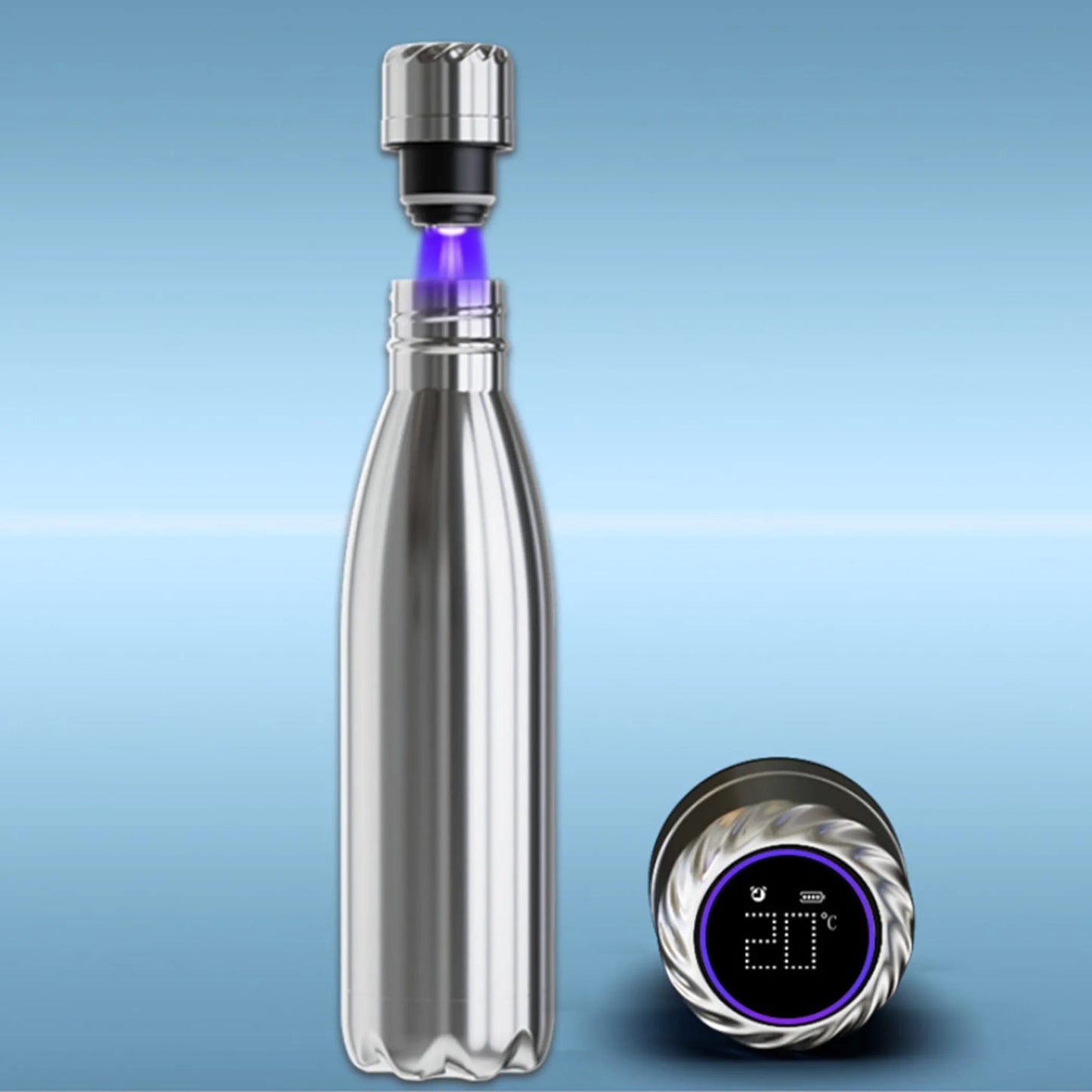 Amazon Factory's Nutrition & wellness GEN X UV Light Safe And Smart UV- Water Bottle