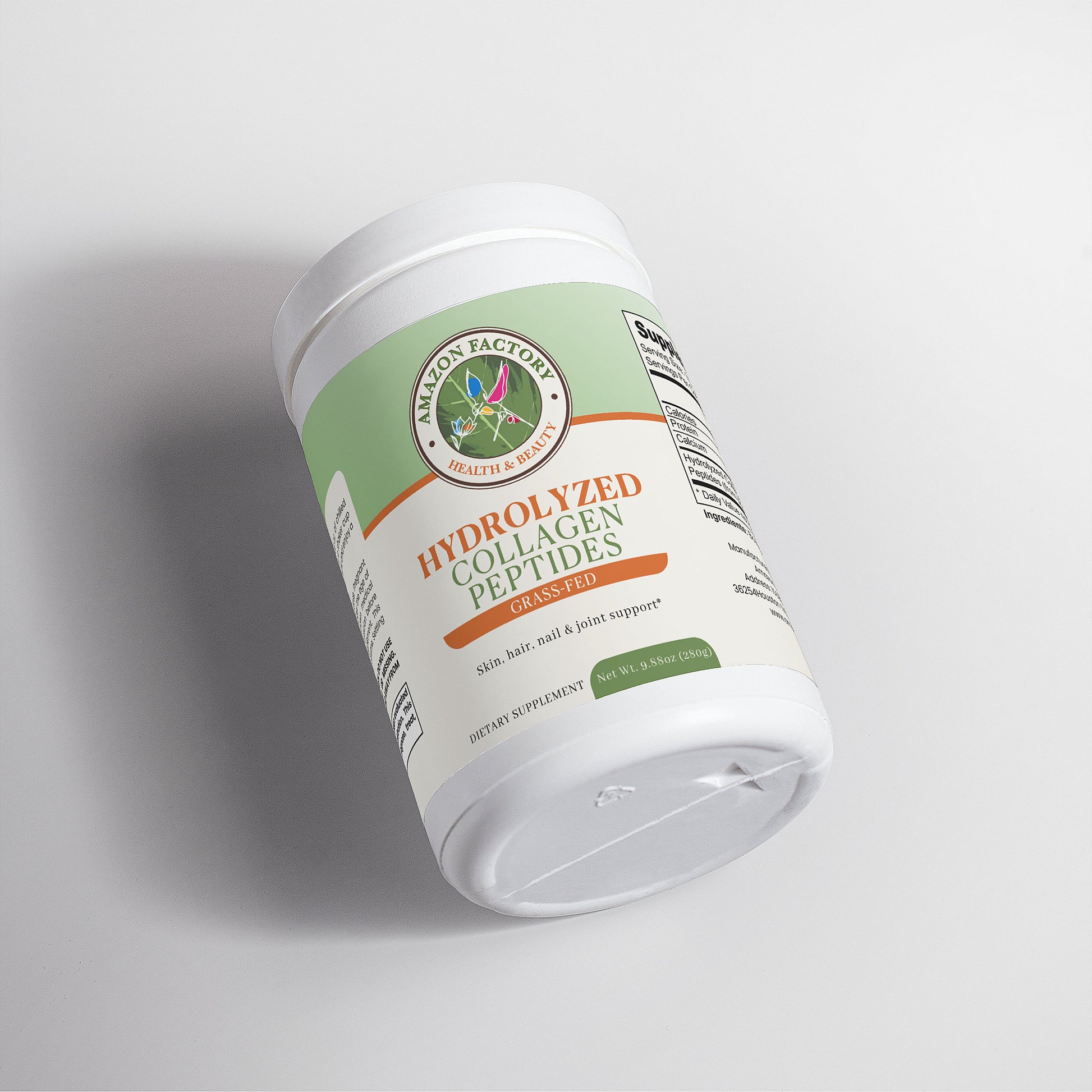 Grass-Fed Hydrolyzed Collagen Peptides-AMAZON FACTORY