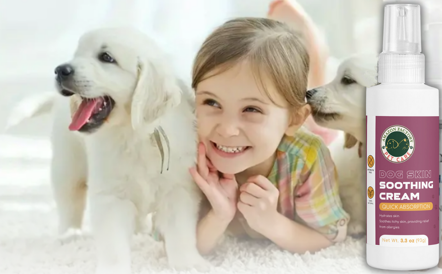 Dog Skin Soothing Cream-AMAZON FACTORY