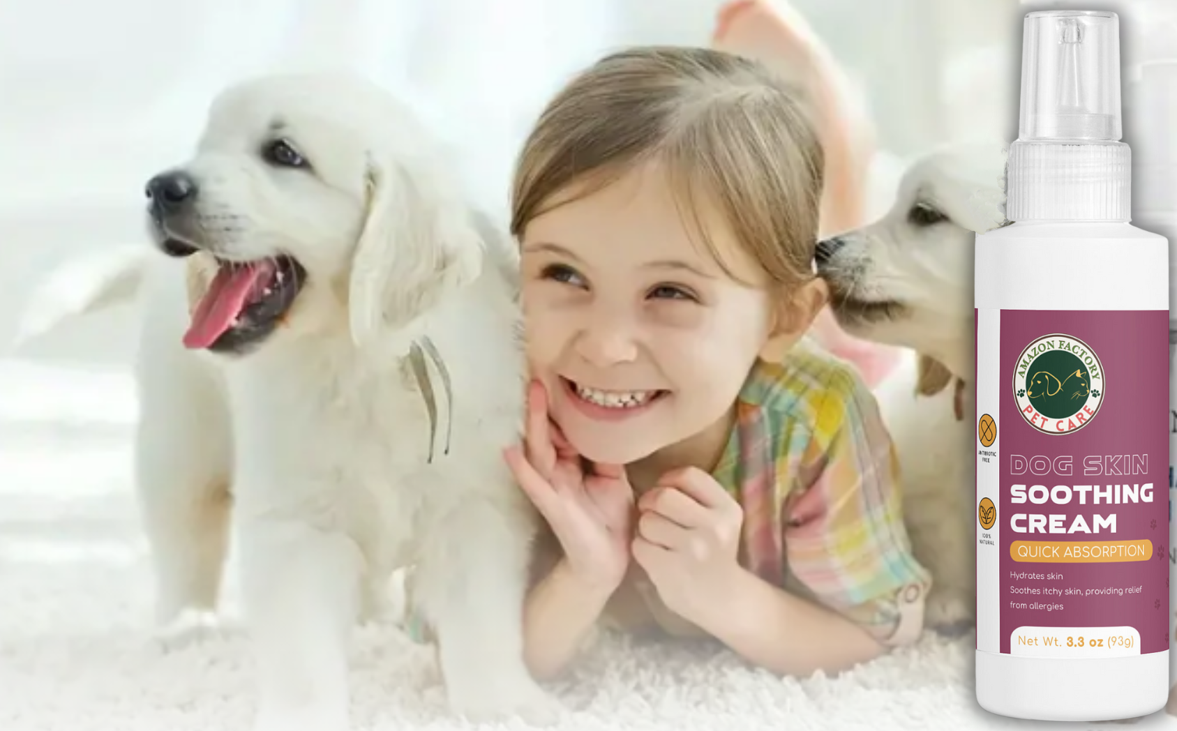 Dog Skin Soothing Cream-AMAZON FACTORY
