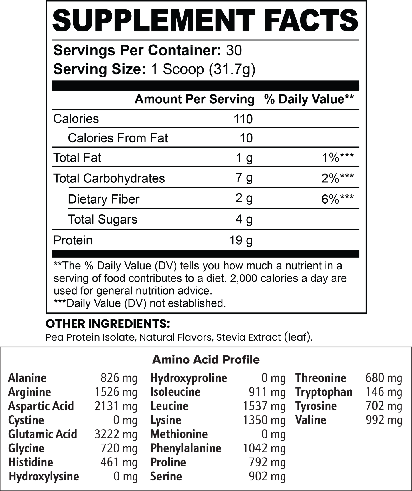 Vegan Pea Protein Isolate (Chocolate)-AMAZON FACTORY
