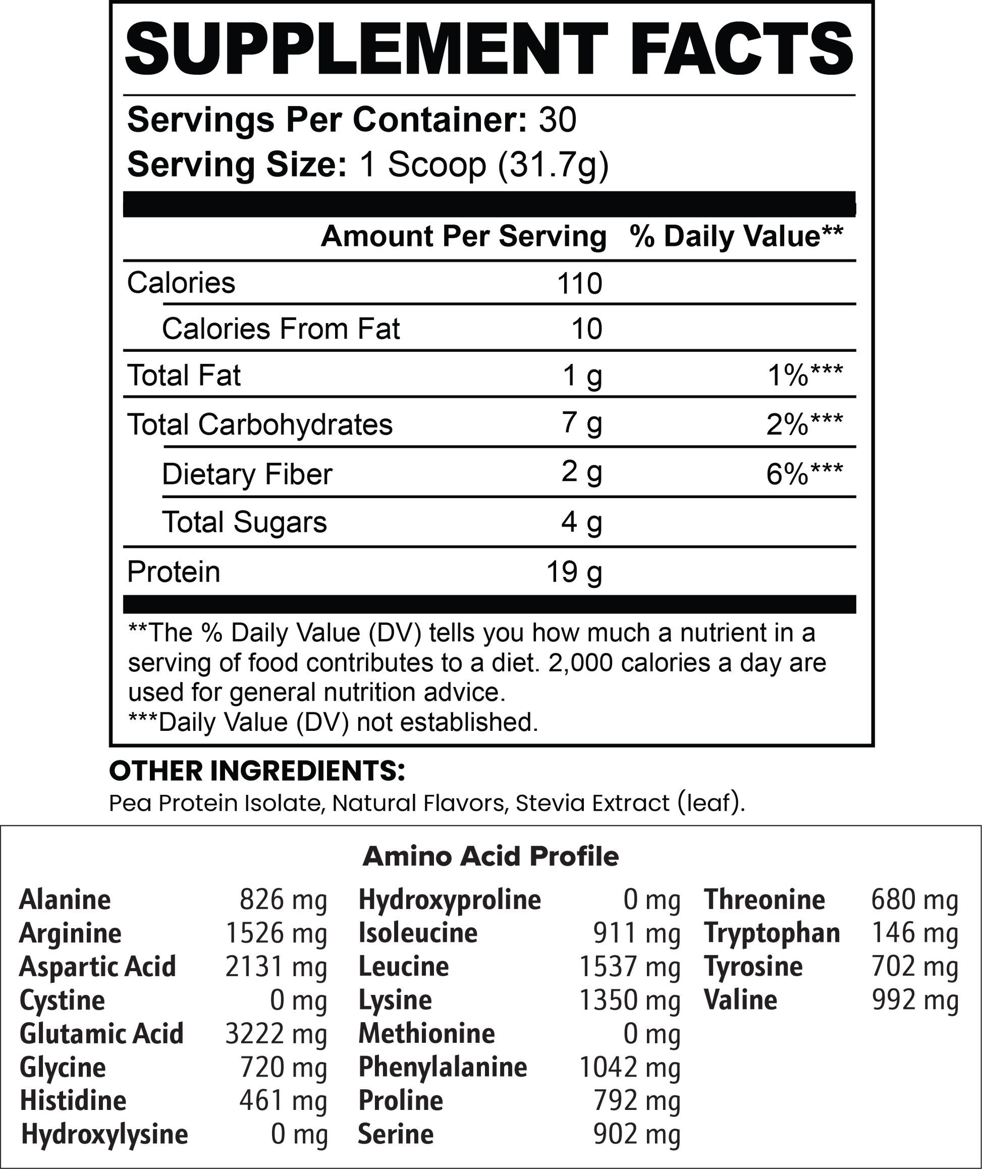 Vegan Pea Protein Isolate (Chocolate)-AMAZON FACTORY