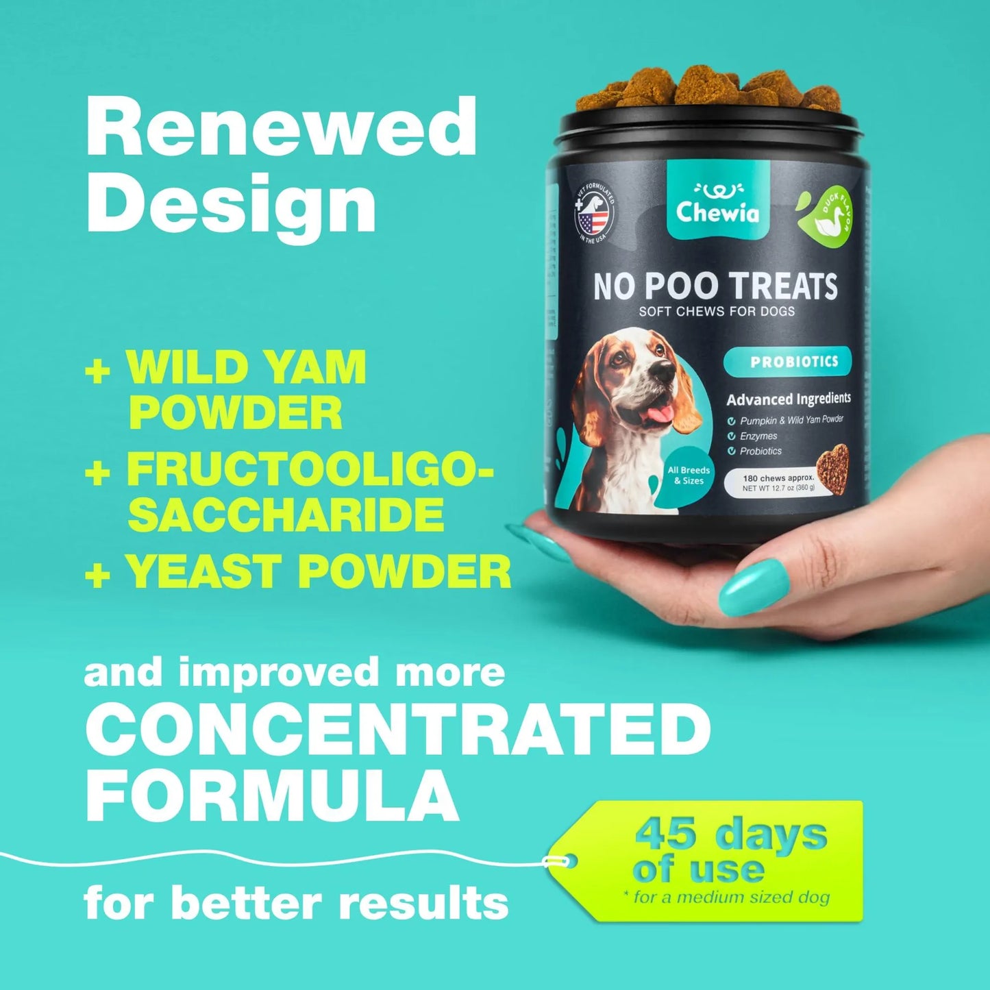 Amazon Factory's No Poo Chews for Dogs