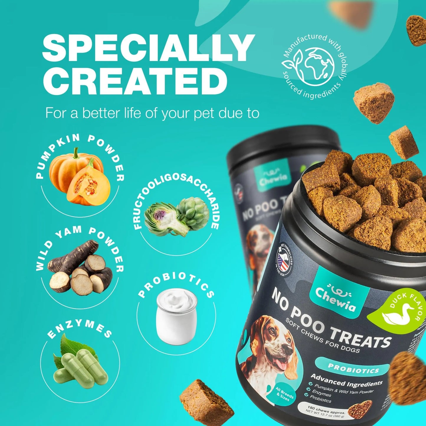 Amazon Factory's No Poo Chews for Dogs