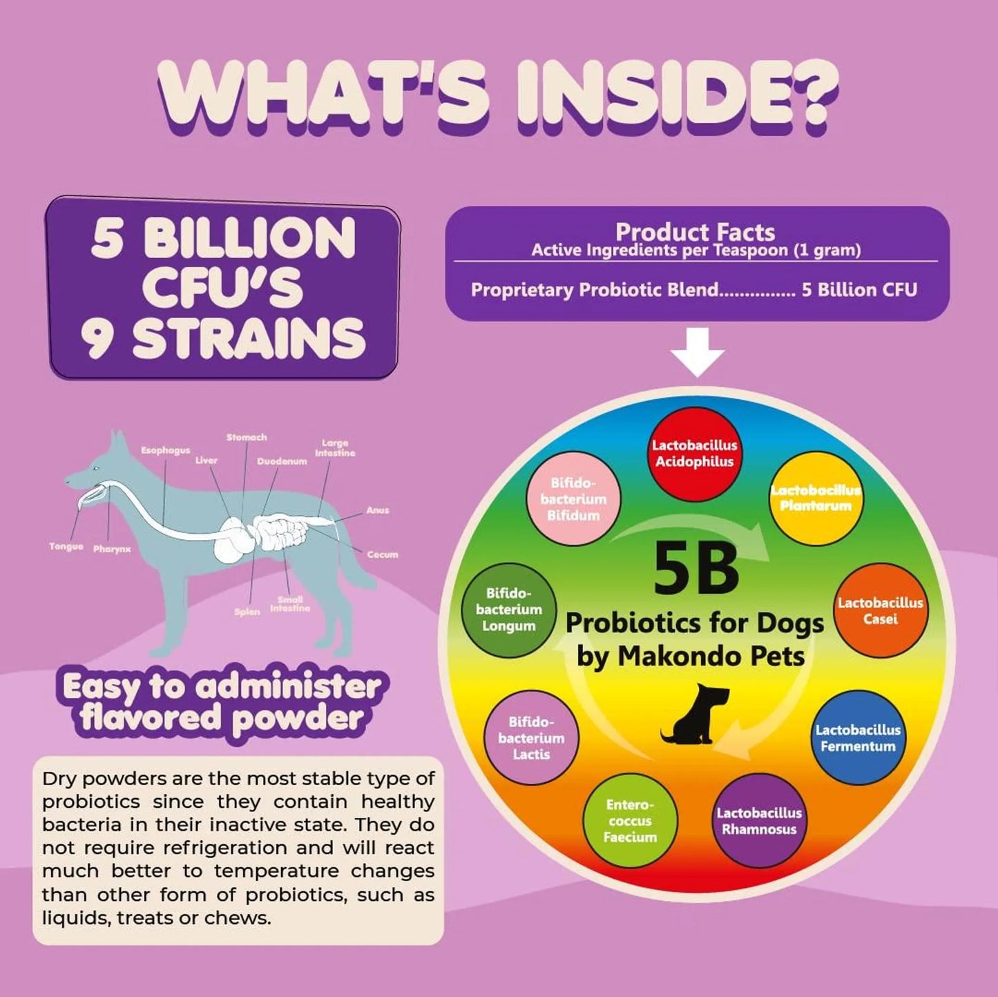 Amazon Factory's-Probiotics for Dogs & Puppies