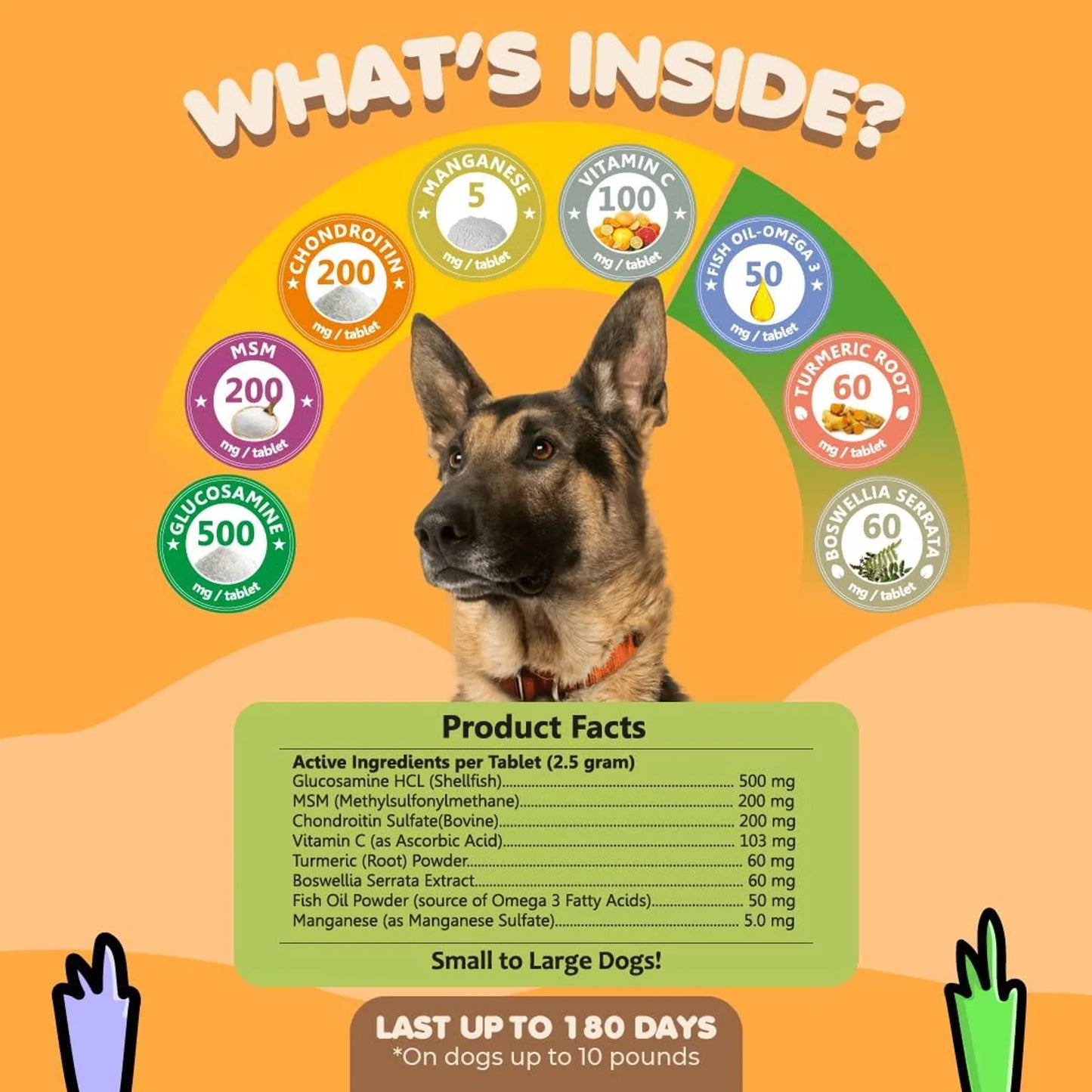 Amazon Factory's,  Joint Supplement for Dogs
