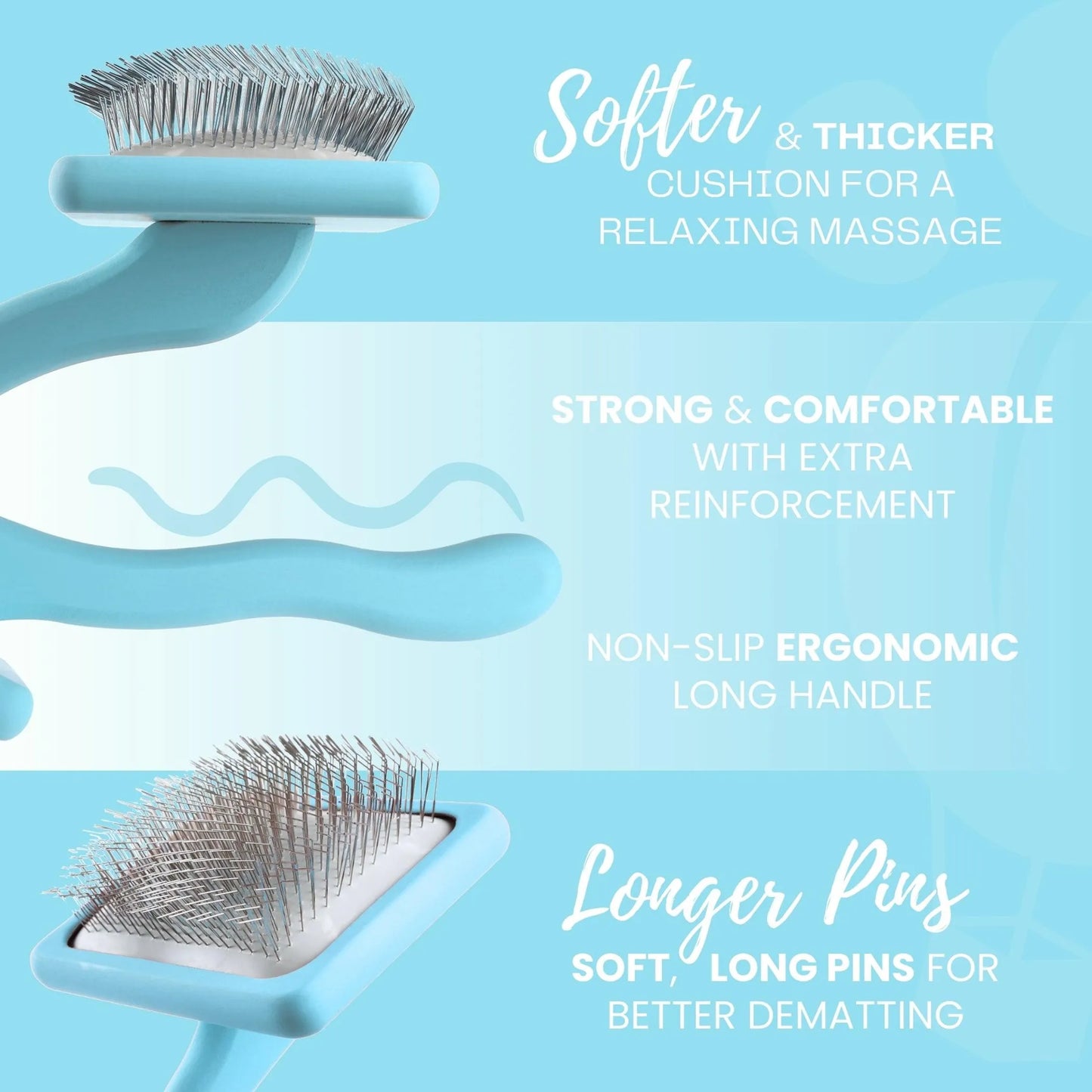 Amazon Factory's, Flat Slicker Brush - Baby