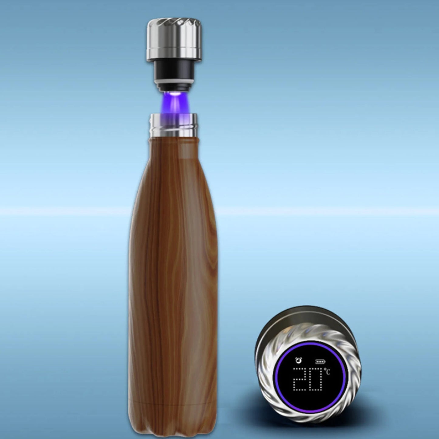 Amazon Factory's Nutrition & wellness GEN X UV Light Safe And Smart UV - Water Bottle - AMAZON FACTORY