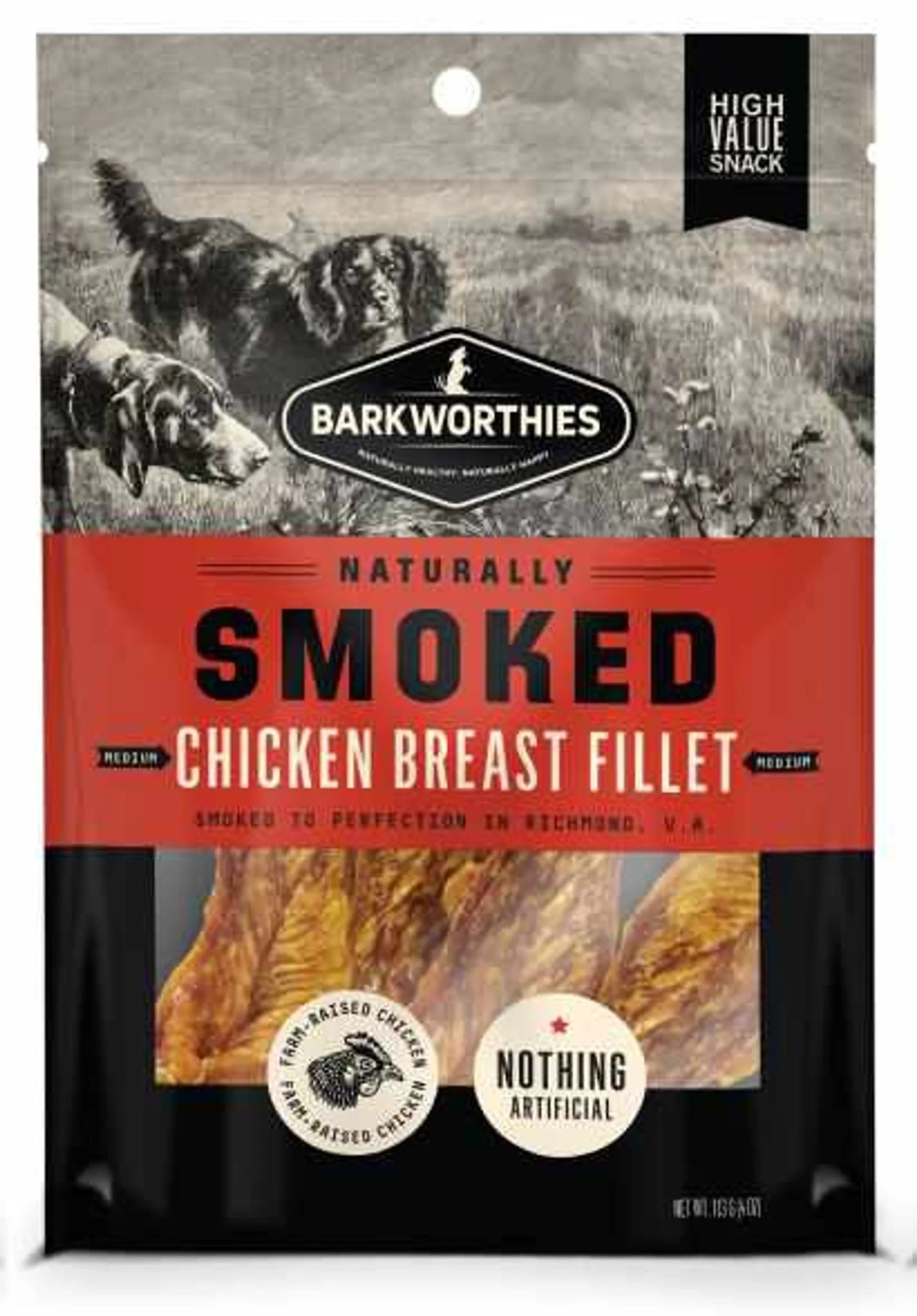 Barkworthies Smoked Chicken Fillet 4oz - AMAZON FACTORY