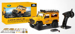 1:10 Scale Land Rover "Camel Trophy" Suv With Lights, 2.4 Ghz And Rechargeable Batteires-AMAZON FACTORY