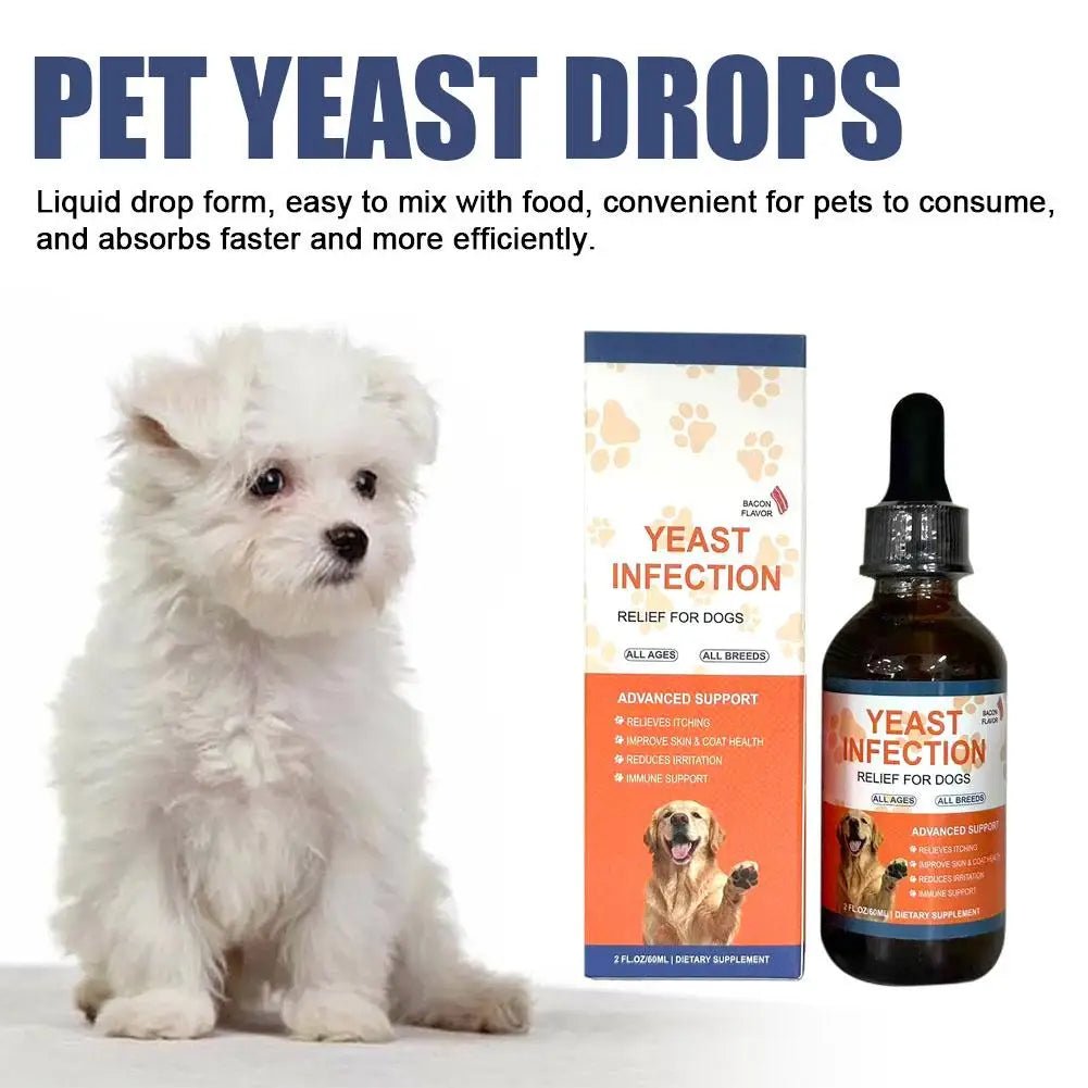 1/2/3pcs 60ML Dog Pet Drops Gentle Care Supplement To Maintain Healthy Coat and Skin for Dogs PET CARE Dog Pet Drops Gentle Care - AMAZON FACTORY