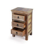 16" Modern Rustic Three Drawer Accent Chest-AMAZON FACTORY