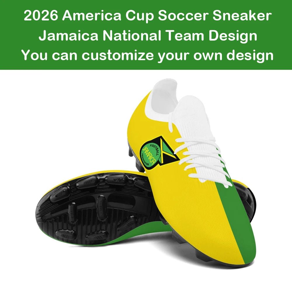 2026 America United Cup Custom Print Football Sneaker Soccer Shoes USA Canada Mexico Haiti Jamaica National Team Design-AMAZON FACTORY