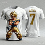 2026 Anime Football Jersey Dragon Ball Men Women Oversize Tshirt Summer Quick Dry Sport Breathable Oversize Cosplay Tshirt-AMAZON FACTORY