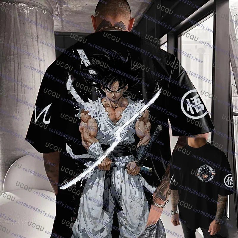 2026Japanese Anime Football Jersey Dragon Ball Men/Women Oversize Tshirt Summer Quick Dry Sport Breathable Unisex Cosplay Tshirt-AMAZON FACTORY