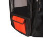 The Amazon Factory's Pet  Store  Portable Pet Playpen In Bk and Rd Combo