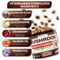2 Pack Mushroom for Dogs 340 Chews Turkey Tail Mushroom