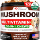 Amazon Factory Pet Care Mushroom for Dogs 170 Chews Turkey Tail Mushroom