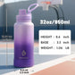 32oz Violet Blue 32oz Insulated Water Bottle with Straw Lid