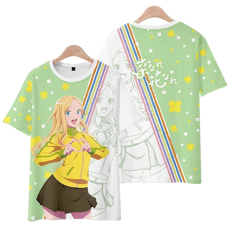 3D Print Anime Narenare - Cheer for You! Oversized T Shirt Women Men Summer Fashion Crewneck Short Sleeve Tshirt Graphic Tees - AMAZON FACTORY