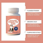 60 Tablets Cat Immunity Chewable Supplements For Skin Health Immune System Strengthening Adults Pet Nutritional Supplements - AMAZON FACTORY