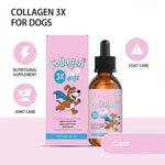 60ml Dog hair conditioner Dog Pet Collagen Based Staple Food Combined With Nutritional Supplement Drops Gentle Formula - AMAZON FACTORY