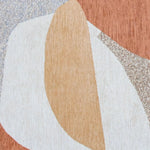 9' X 13' Blue and Gray Abstract Non Skid Area Rug - AMAZON FACTORY