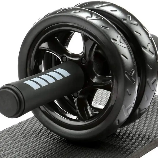 Ab Roller Wheel for Core Workout with - Gym Equipment for Abs Workout in Office or at Home Easy to Carry