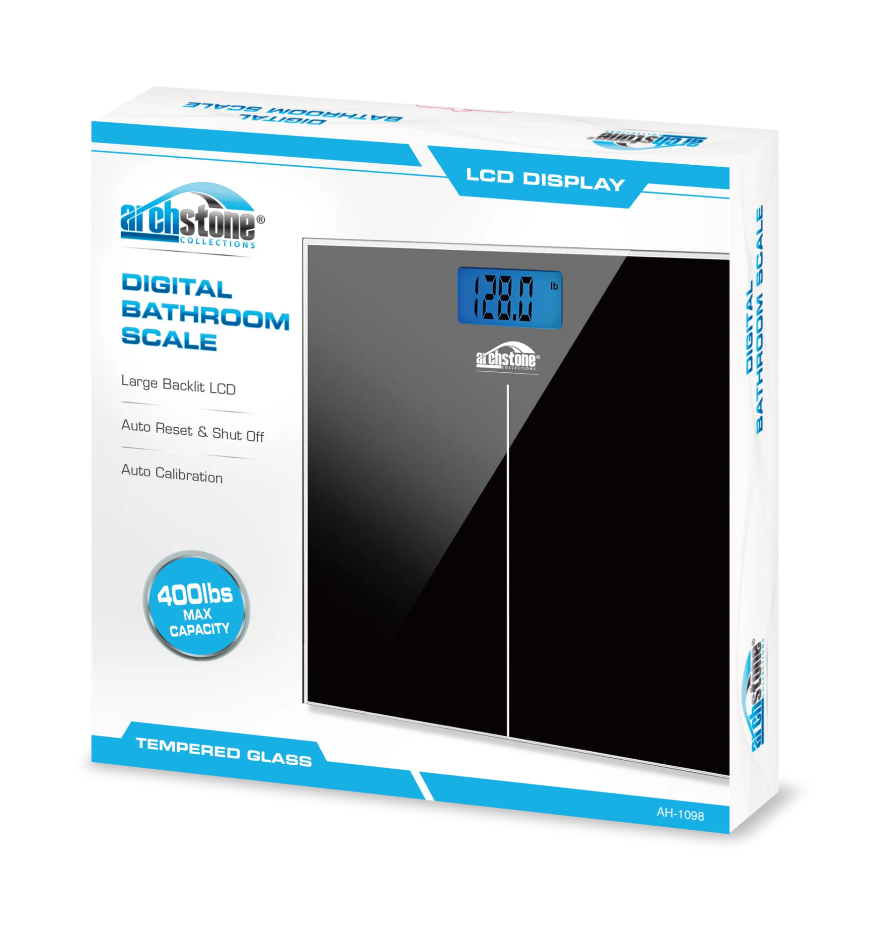 Archstone digital bathroom scale LCD display-AMAZON FACTORY