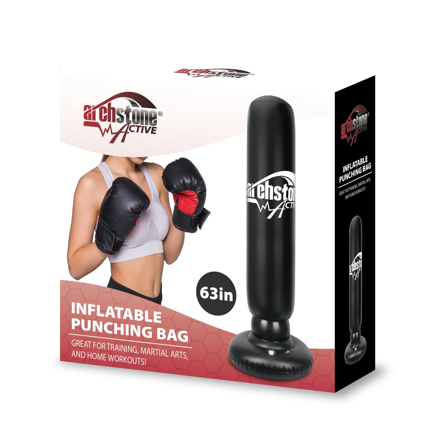 Amazon Factory Cardio Exercise Inflatable Punching Bag - AMAZON FACTORY