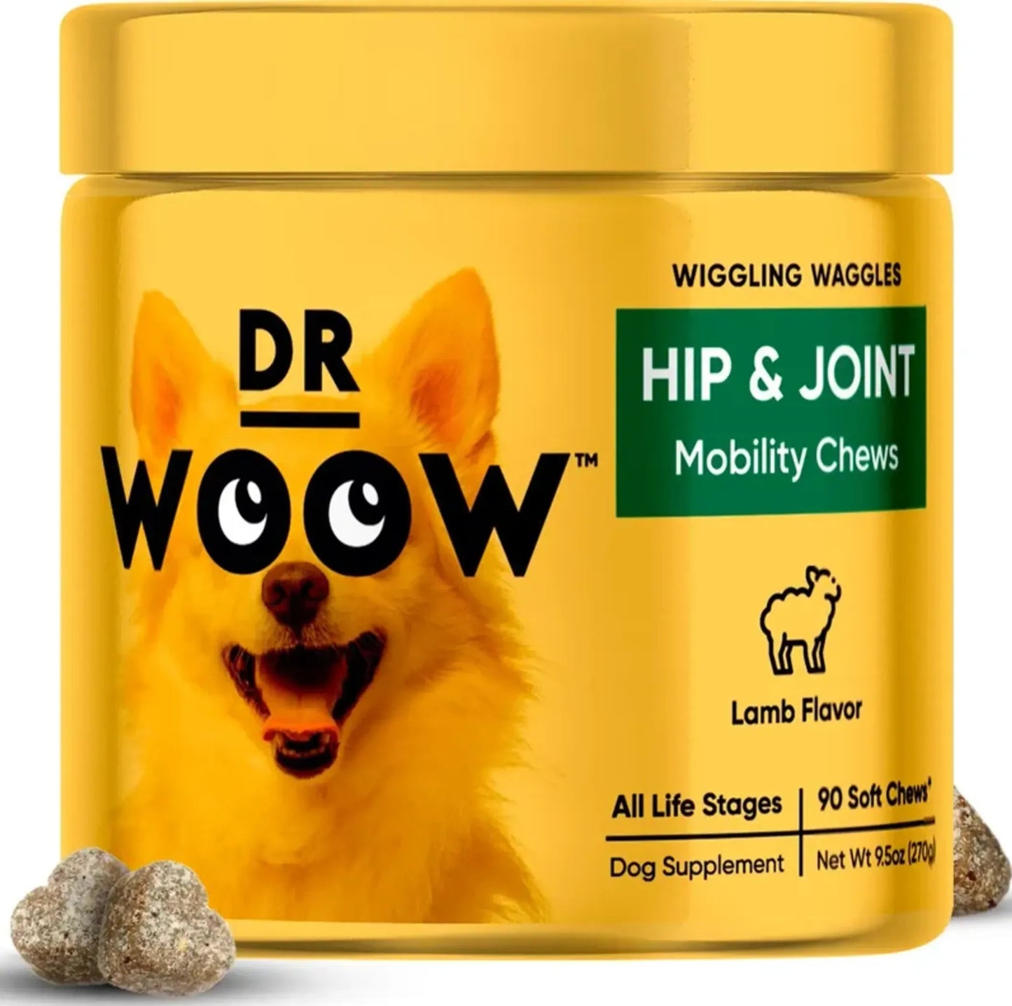 Amazon Factory - Dr Woow Hip and Joint Support Soft Chews - AMAZON FACTORY