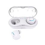 Quality Bluetooth Premium-Quality |TWS Stereo Earbuds- White-AMAZON FACTORY