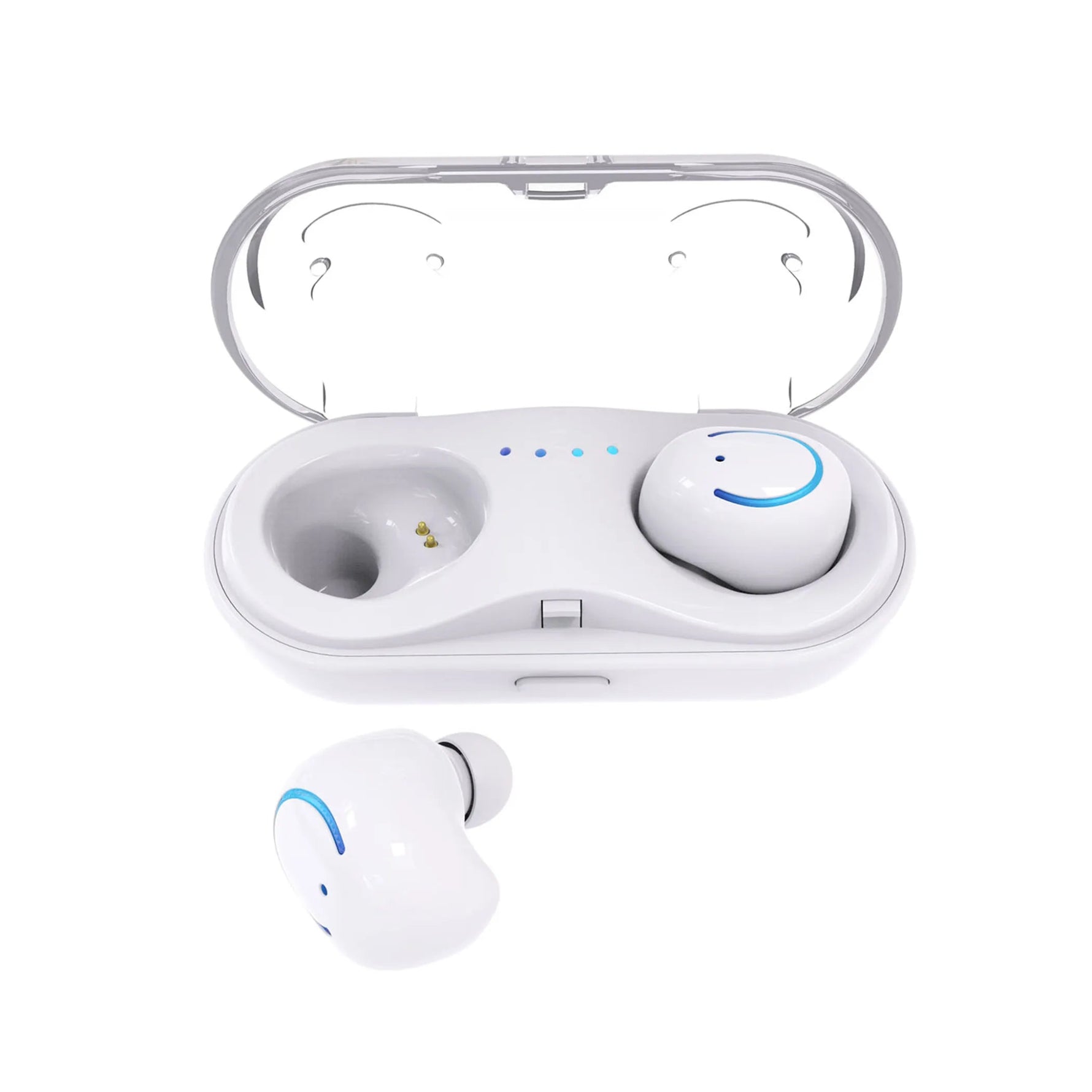 Quality Bluetooth Premium-Quality |TWS Stereo Earbuds- White-AMAZON FACTORY