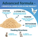 Lysine Powder for Cats – Immune Support-AMAZON FACTORY