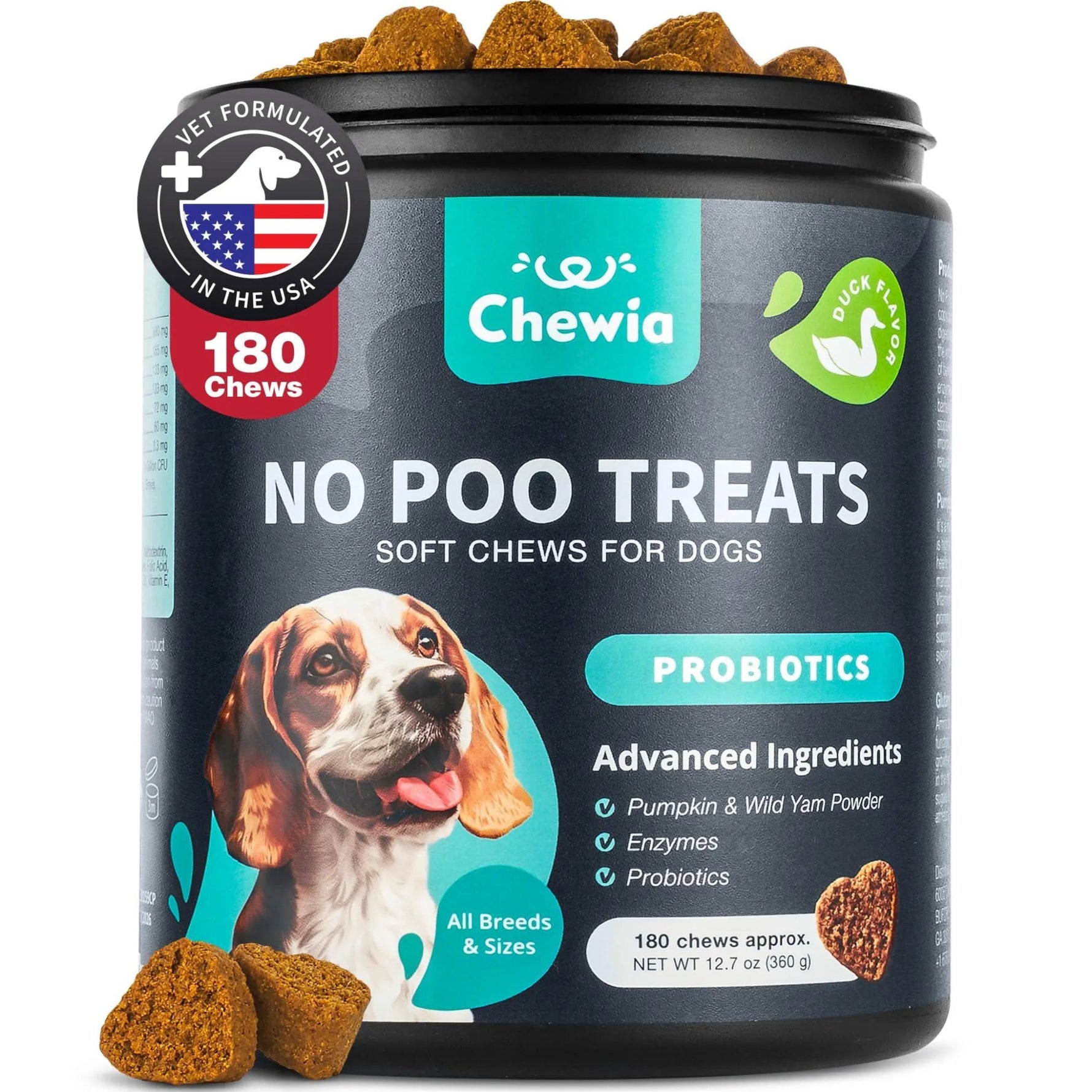 No Poo Treats Soft Chews For Dogs-AMAZON FACTORY