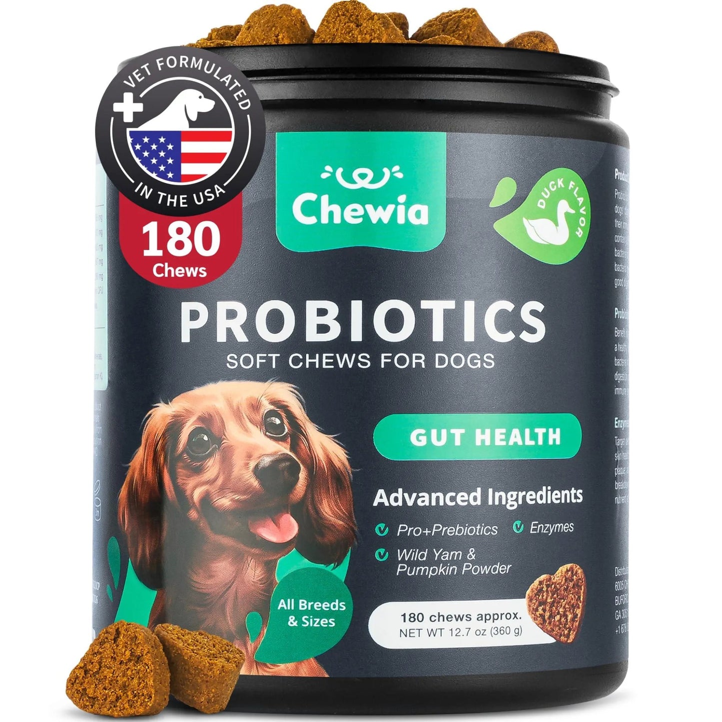 Amazon Factory's, Probiotics for Dogs Gut Health Digestion - AMAZON FACTORY