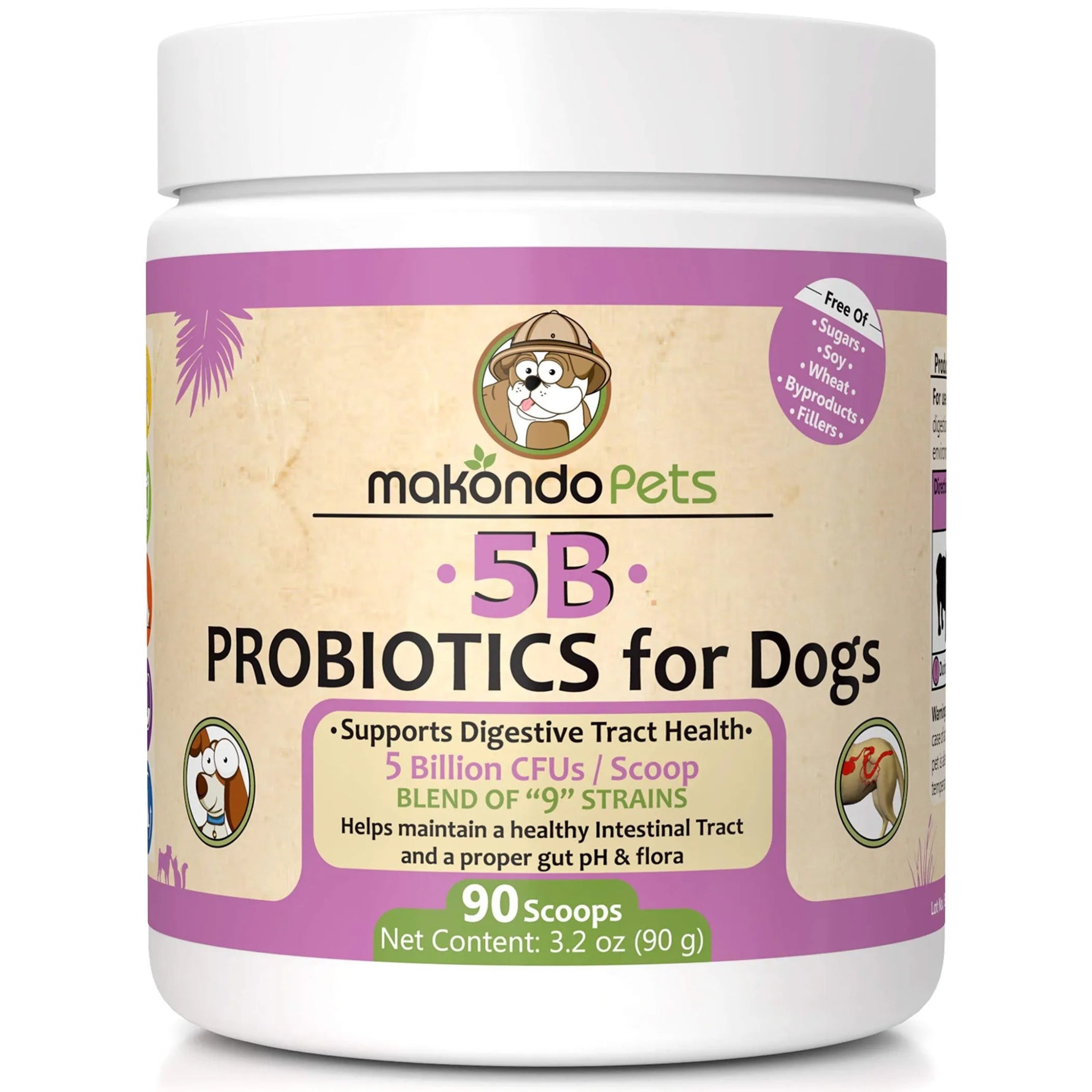 Pet Probiotics for Happy Dogs & Puppies-AMAZON FACTORY