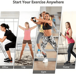 5-Piece Resistance Bands Set – Handles, Door Anchor & Bag-AMAZON FACTORY