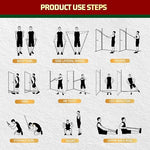 5-Piece Resistance Bands Set – Handles, Door Anchor & Bag-AMAZON FACTORY