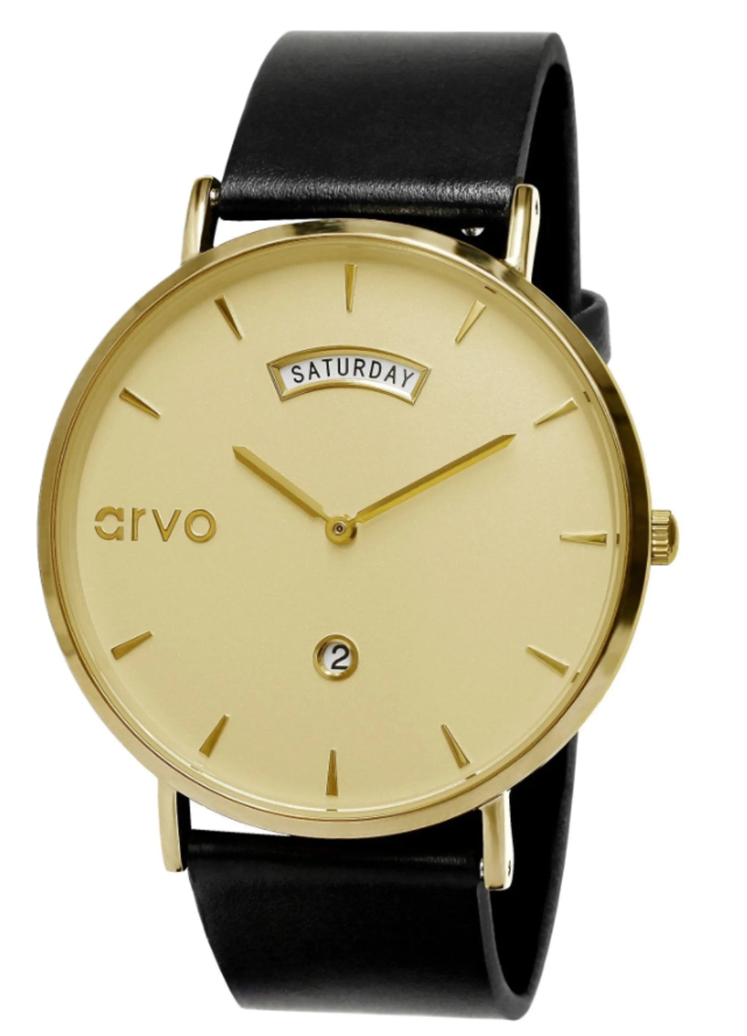 Arvo Black Awristacrat Watch-AMAZON FACTORY