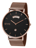 Arvo Black Awristacrat Watch-AMAZON FACTORY