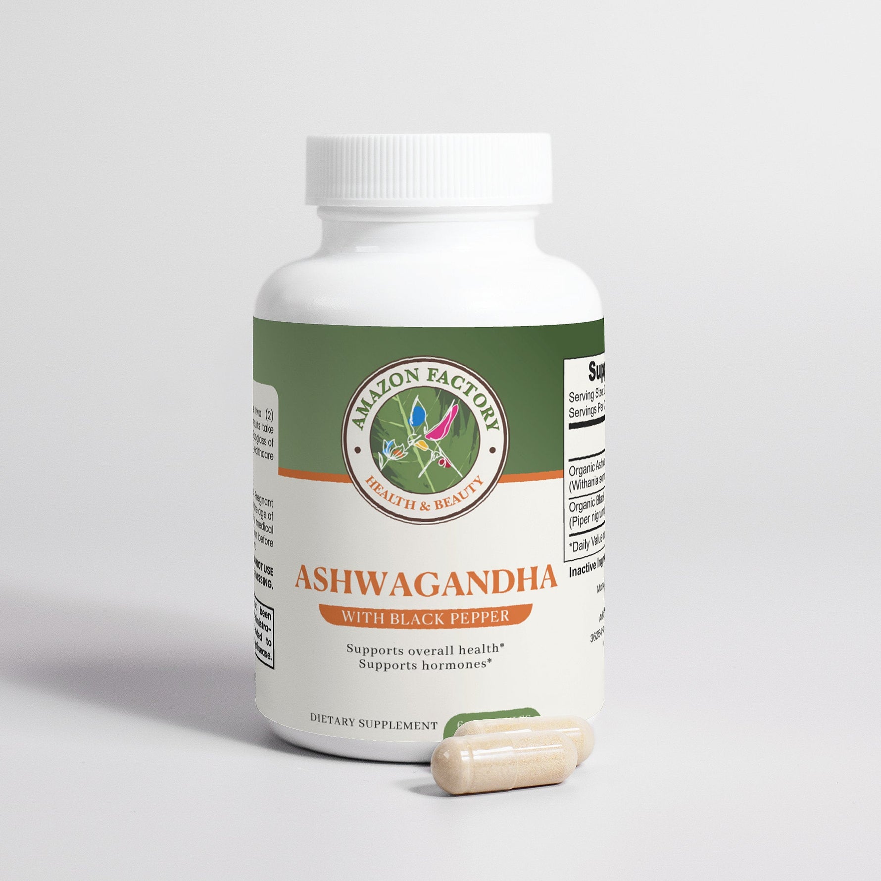 Ashwagandha – Stress Relief & Energy Support-AMAZON FACTORY