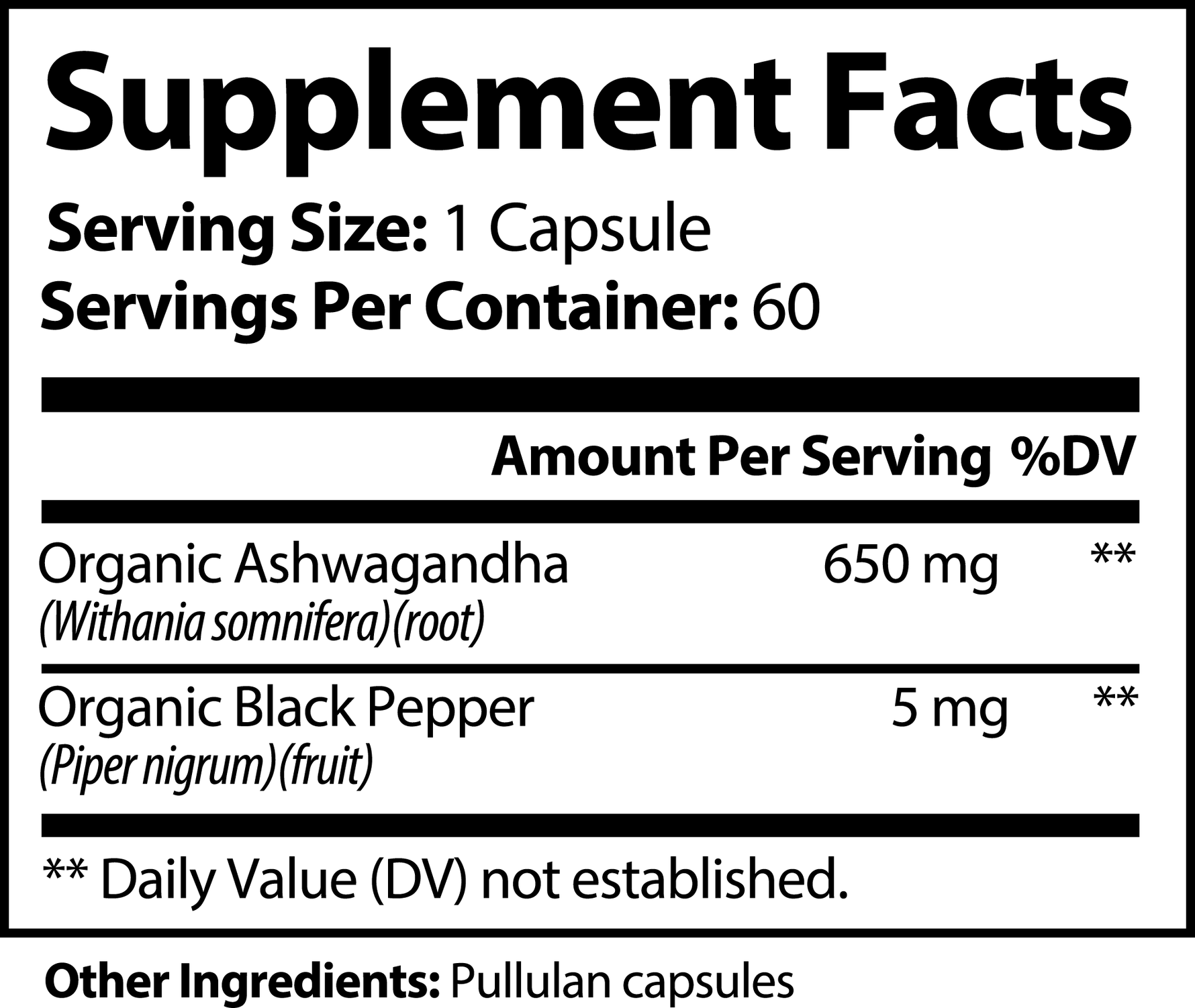 Ashwagandha – Stress Relief & Energy Support-AMAZON FACTORY