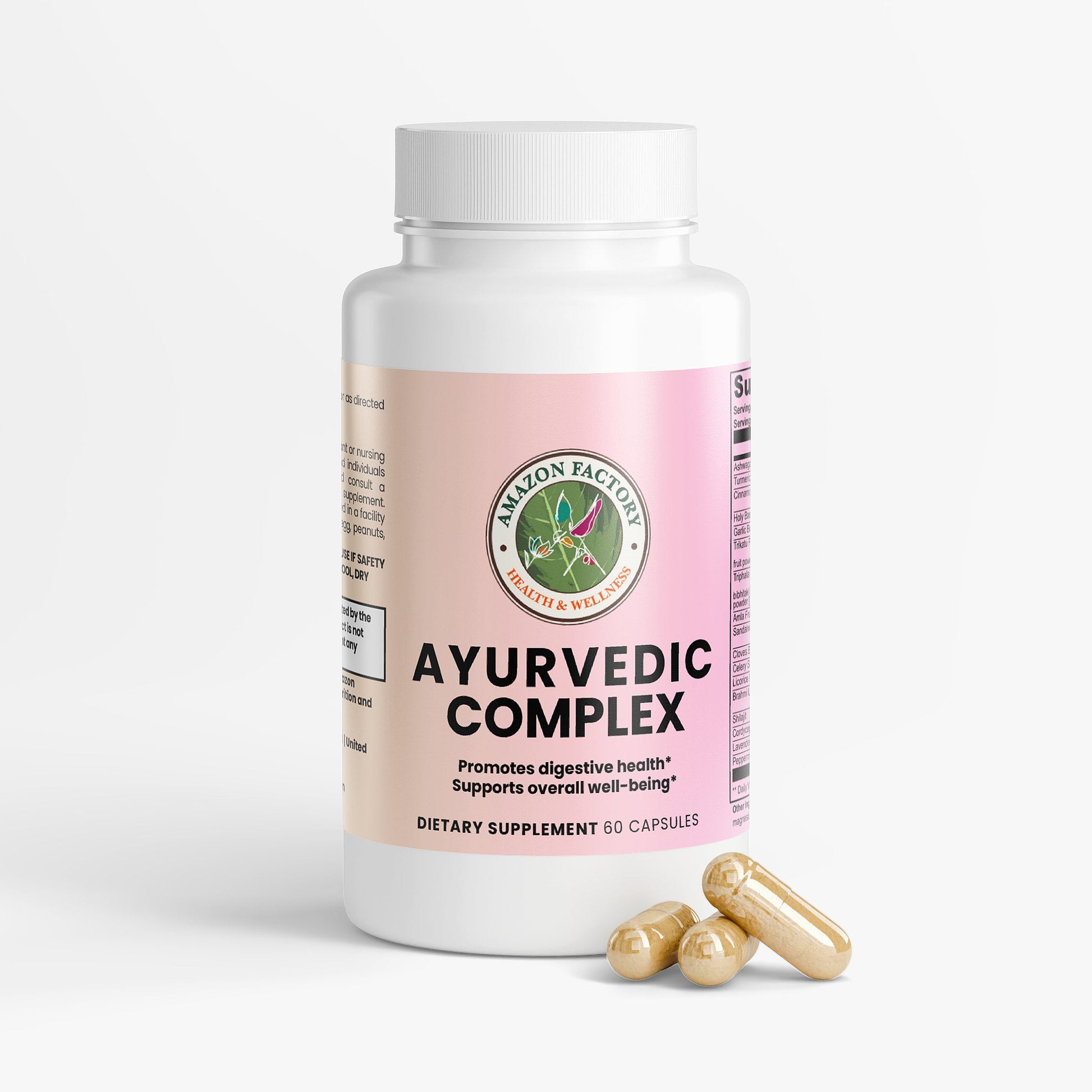 Ayurvedic Complex Ayurvedic Hormone Balance for Women | Cortisol Manager | Regulates Estrogen | Ashwagandha, Rhodiola, & Shatavari | Mood, Energy, & Sleep Support | Stress Relief Made in USA - AMAZON FACTORY