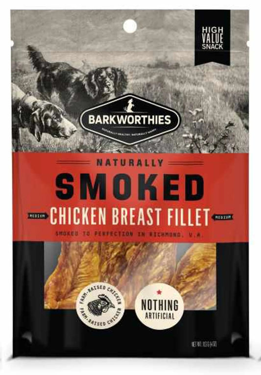 Barkworthies Smoked Chicken Fillet 4oz - AMAZON FACTORY