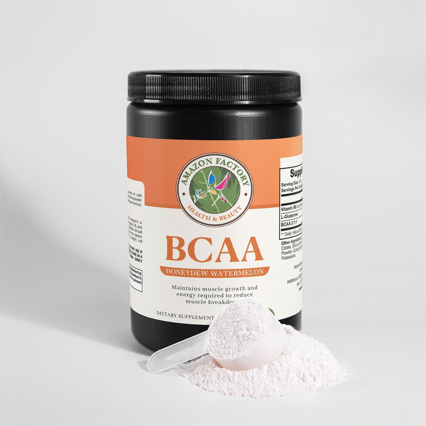 BCAA Post Workout Powder (Honeydew/Watermelon) - AMAZON FACTORY