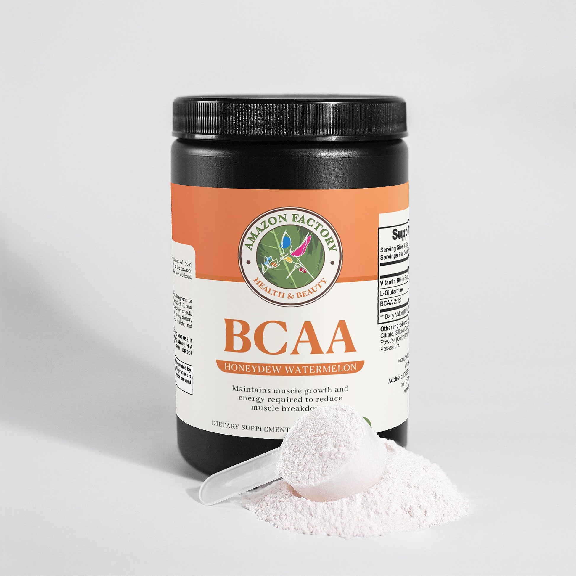 BCAA Post Workout Powder (Honeydew/Watermelon) - AMAZON FACTORY