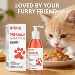 Cat Premium Salmon Oil Nourishing Skin Smooth Hair Protect Joint Support Heart Health Gentle Body Care Pet Nutrition Supplement - AMAZON FACTORY