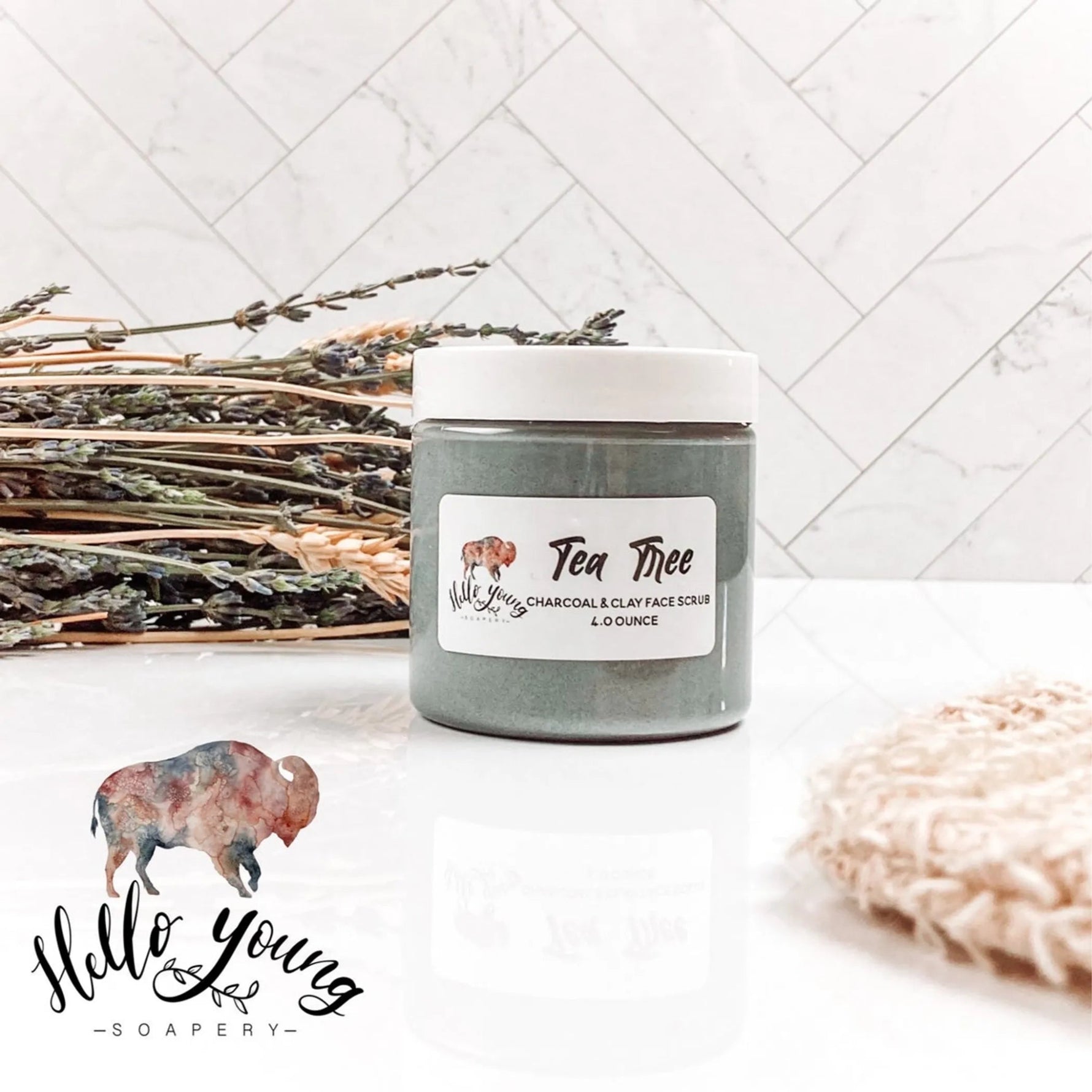 Charcoal & Clay Facial Scrub-AMAZON FACTORY