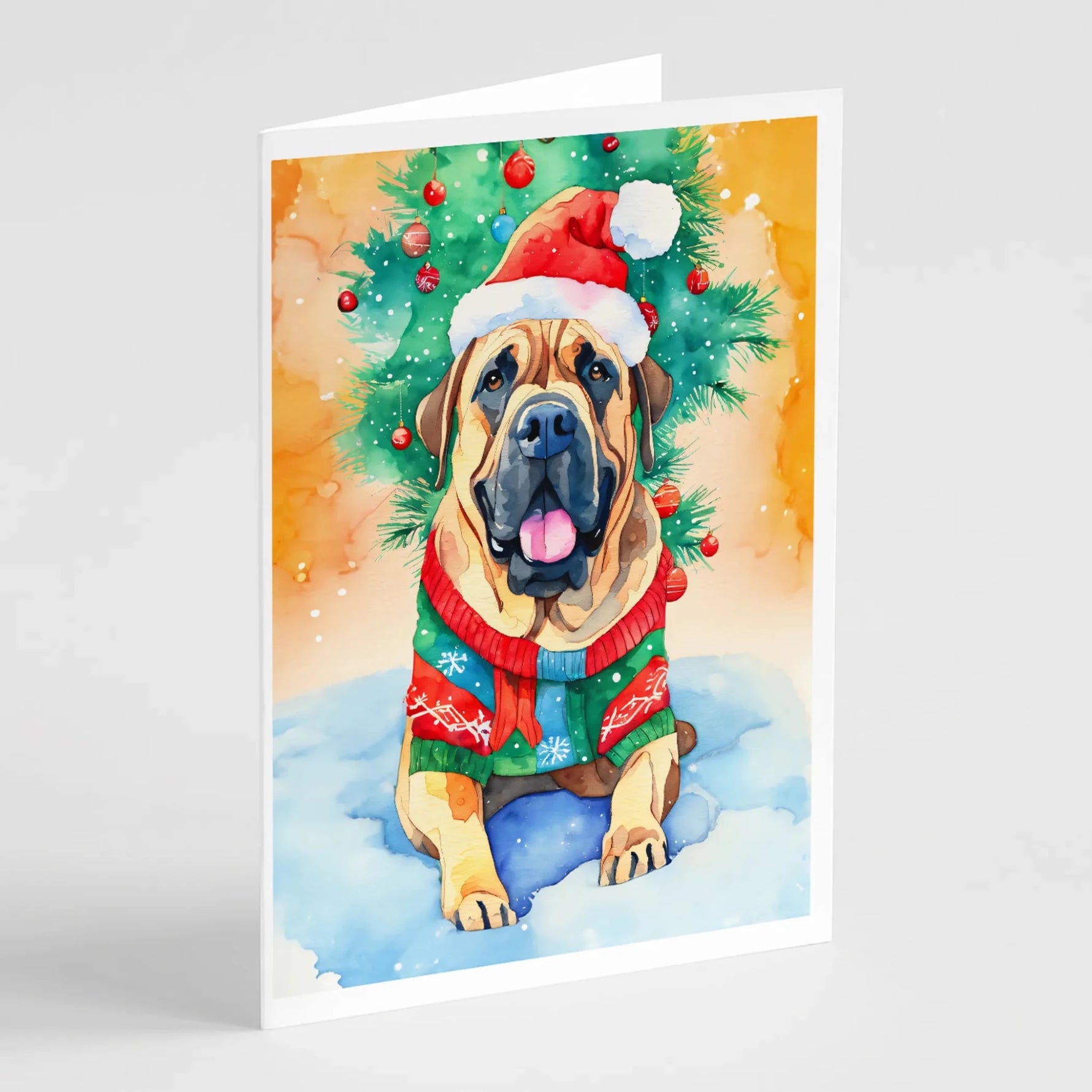 Christmas Sweaters Greeting Cards - Size: 5X7 | Pack Of: 8 | Collection name: Christmas sweaters-AMAZON FACTORY
